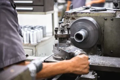 Torno CNC industrial